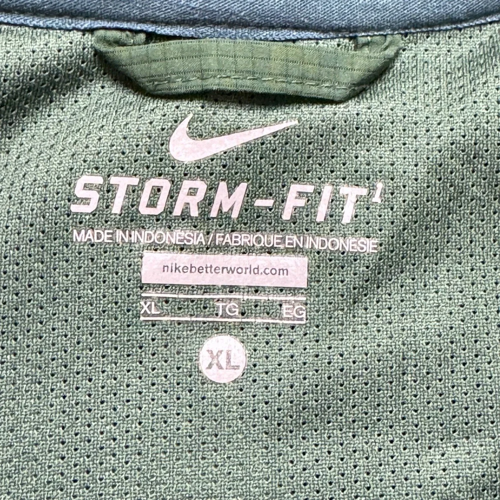 Nike‎ Oregon Ducks Storm Fit Full Zip Windbreaker Jacket XL Green